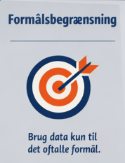 De grundlæggende behandlingsprincipper i GDPR