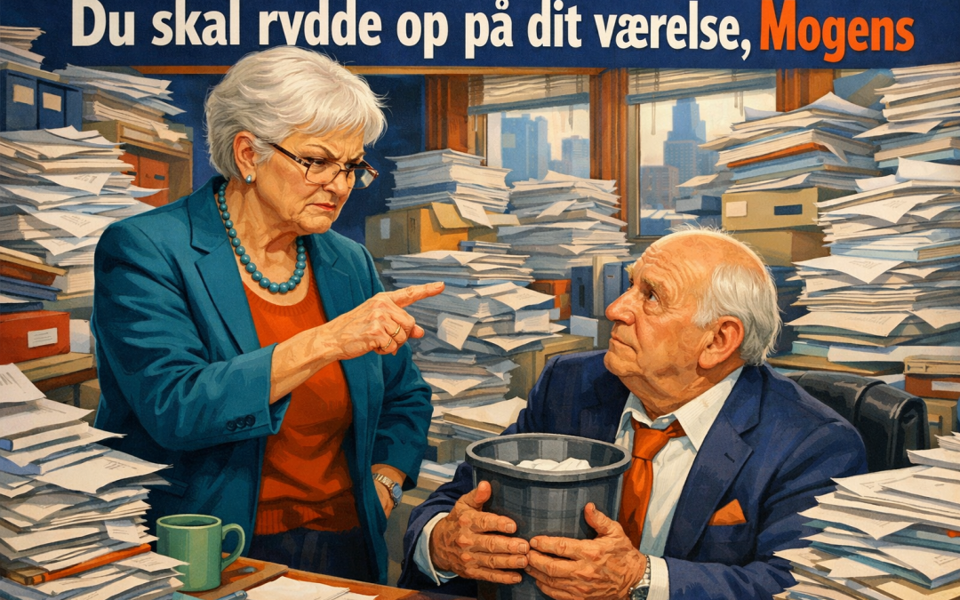 Du skal rydde op på dit værelse