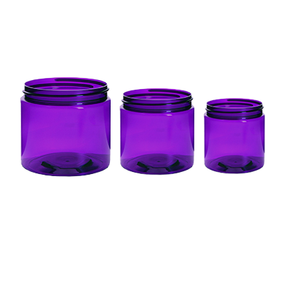 Purple Plastic Jar - Global Distribution