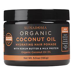 Sunaroma Organic Coconut Oil Hair Pomade