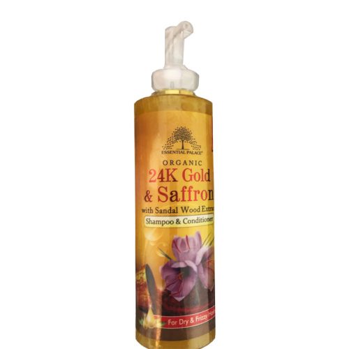 Essential Palace Shampoo and Conditioner 24K Gold and Saffron