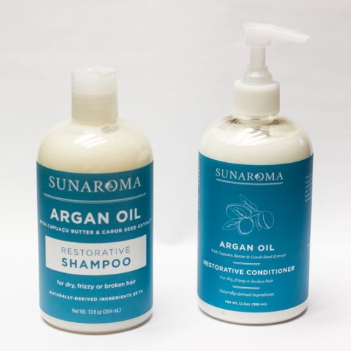Sunaroma Argan Oil Shampoo and Conditioner