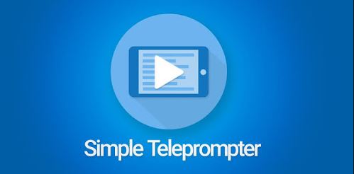 Simple Teleprompter app android Google