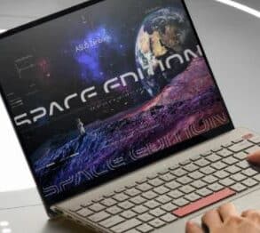 Asus Zenbook 14X OLED Space Edition forside