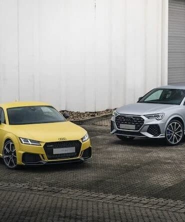 Audi TT, Q3 og RS Q3 i nye farver