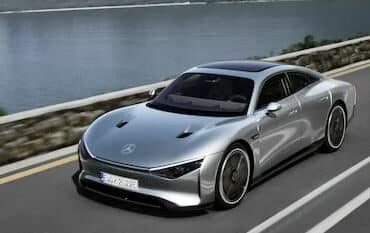 Mercedes Benz Vision EQXX concept EV