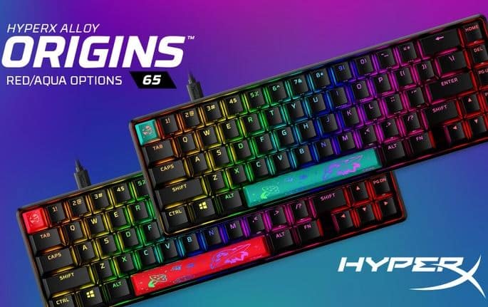 HyperX Alloy Origins 65 mekanisk gaming tastatur