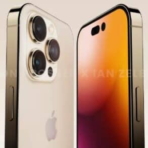 Iphone 14 Pro Gold Side To Side Alpha (Image credit Front Page Tech)