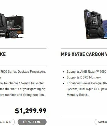 AMD X670 priser