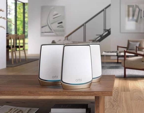 Netgear 10 Gig Orbi Tri-Band Wifi 6 wireless mesh network