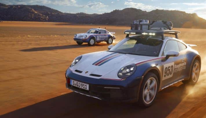 Porsche 911 Dakar afsløret gearkassen