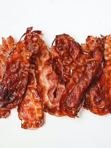 Sprødt bacon i air fryer