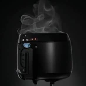 Hvorfor ryger min airfryer?