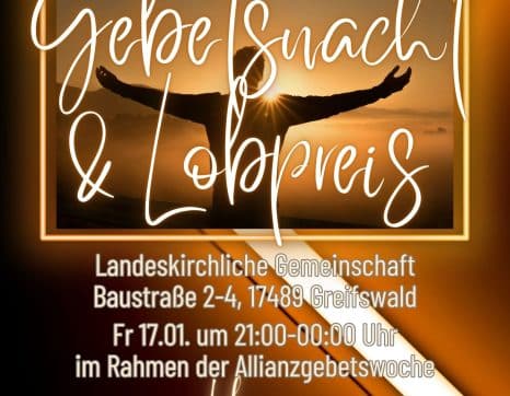 Gebetsnacht Allianzgebetswoche 2025