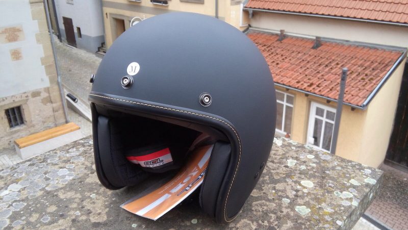 Helm SOL AO 1 flat retro Chopperhelm Harley DOT geprueft GR S 55 56 254403876840