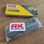 Kette RK 428HSB verstaerkt 12x 516 126 Glieder Schwerlastkette bis 200 ccm 256054955551