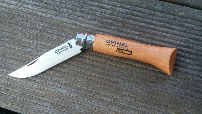 OPINEL Taschenmesser Nr 6 Carbonstahl feststellbar Kult 254949818591