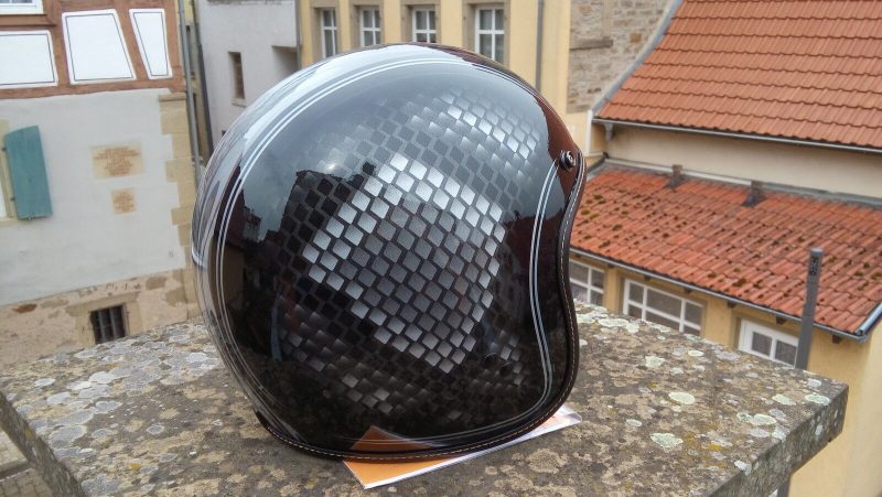 Helm SOL AO 1 snake retro Chopperhelm Harley DOT geprueft GR S 55 56 264514799002 4