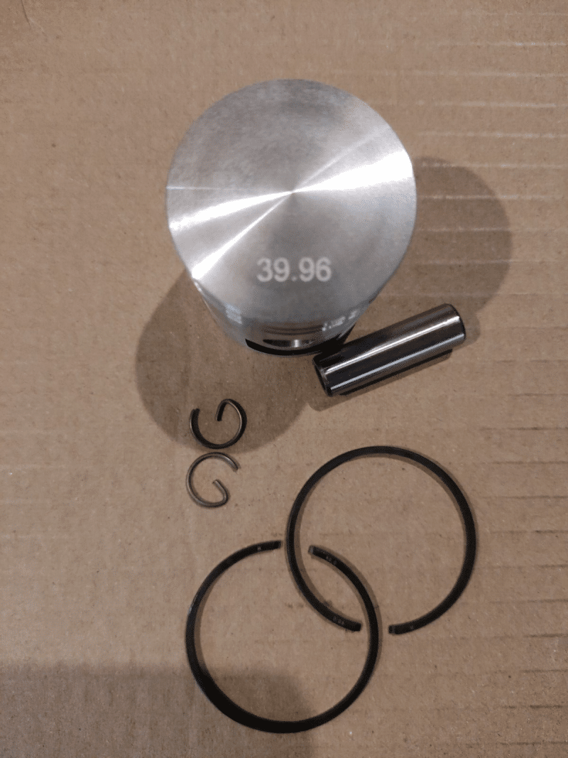 NSU Quickly Kolben komplett mit Bolzen Clips und Kolbenringen 3996 256319365282 2