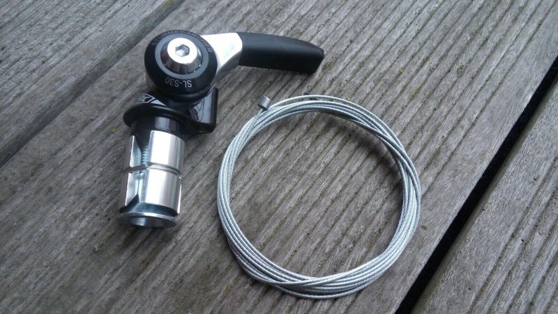 Sturmey Archer Schalter 3 Gang Lenkerendschalter barend shifter inkl Zug 264932837282