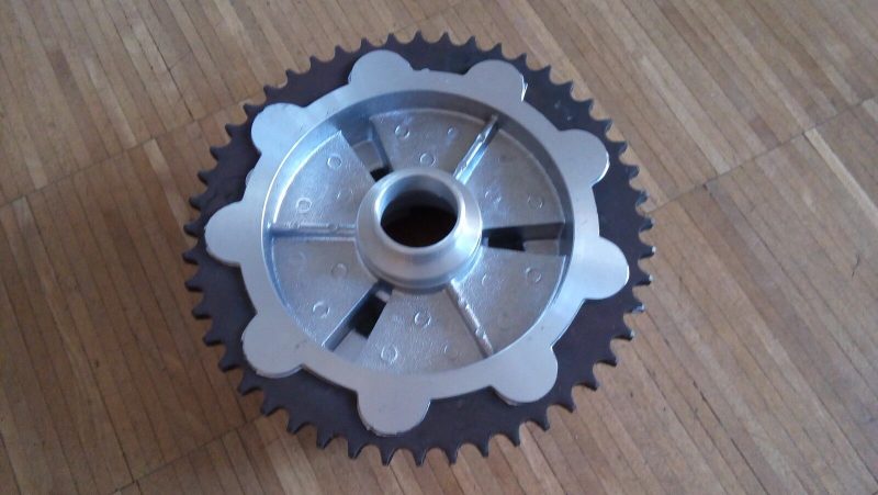 MZ ETZ 250251301 DaempfungskoerperHinterradantrieb 48 Z 254403876444