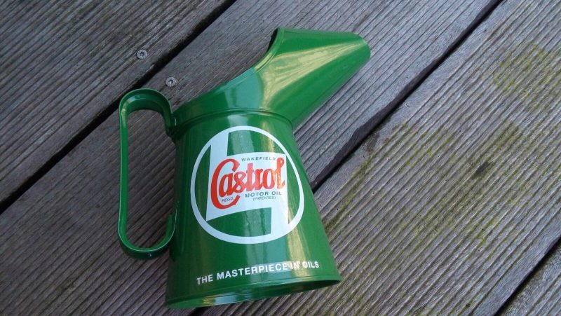 Castrol Oelkanne 568 ml 1 pint classic Retro Zinnblech 264518236276