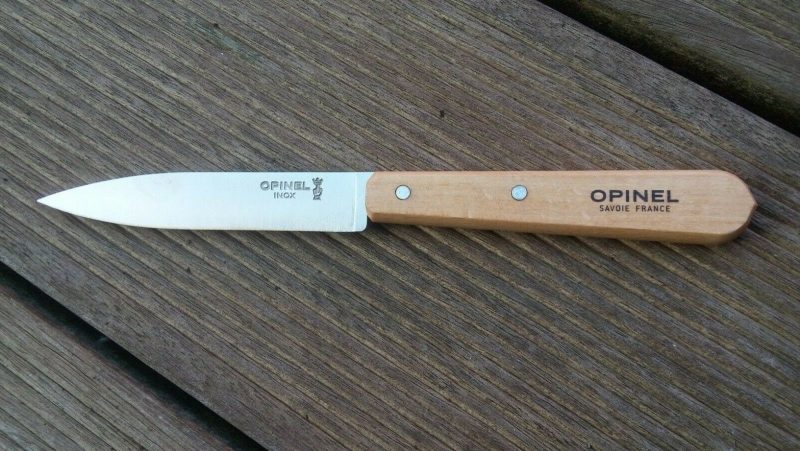 OPINEL Gemuese Kuechenmesser INOX Buchenholz 254949808176