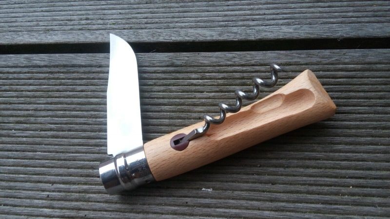 OPINEL Taschenmesser Inox rostfrei mit Korkenzieher 264516016487 2