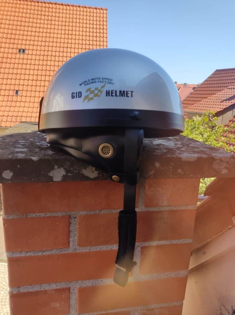 Helm Mofahelm Mopedhelm retro Halbschale 266968032408 3