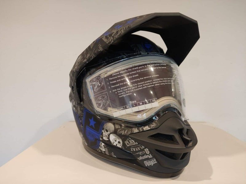 Helm SOL SS 1 Heizvisier heizbares Visier DOT geprueft Gr L 59 60 255321796638 3