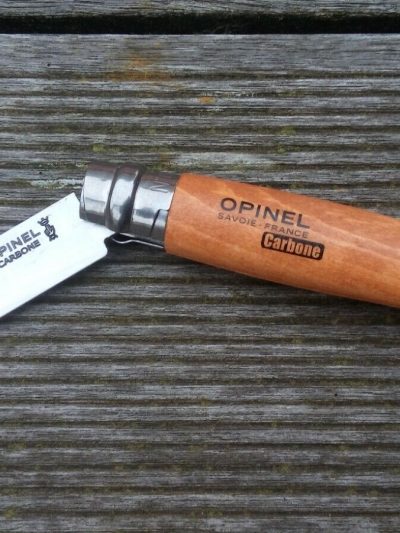 OPINEL Taschenmesser Nr 8 Carbonstahl feststellbar Kult 264516058648