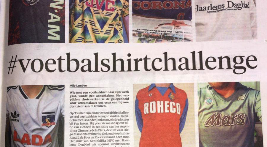 #voetbalshirtchallenge