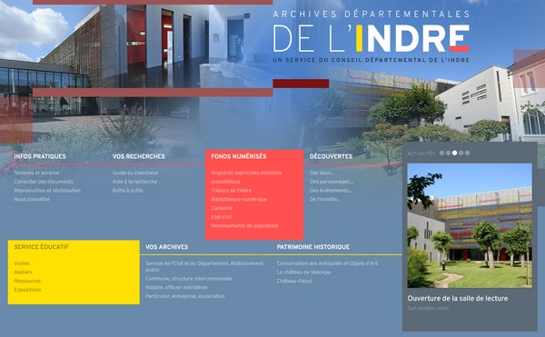 Généalogie dans l'Indre - Archives départementales Généalogie dans l'Indre - Archives départementales
