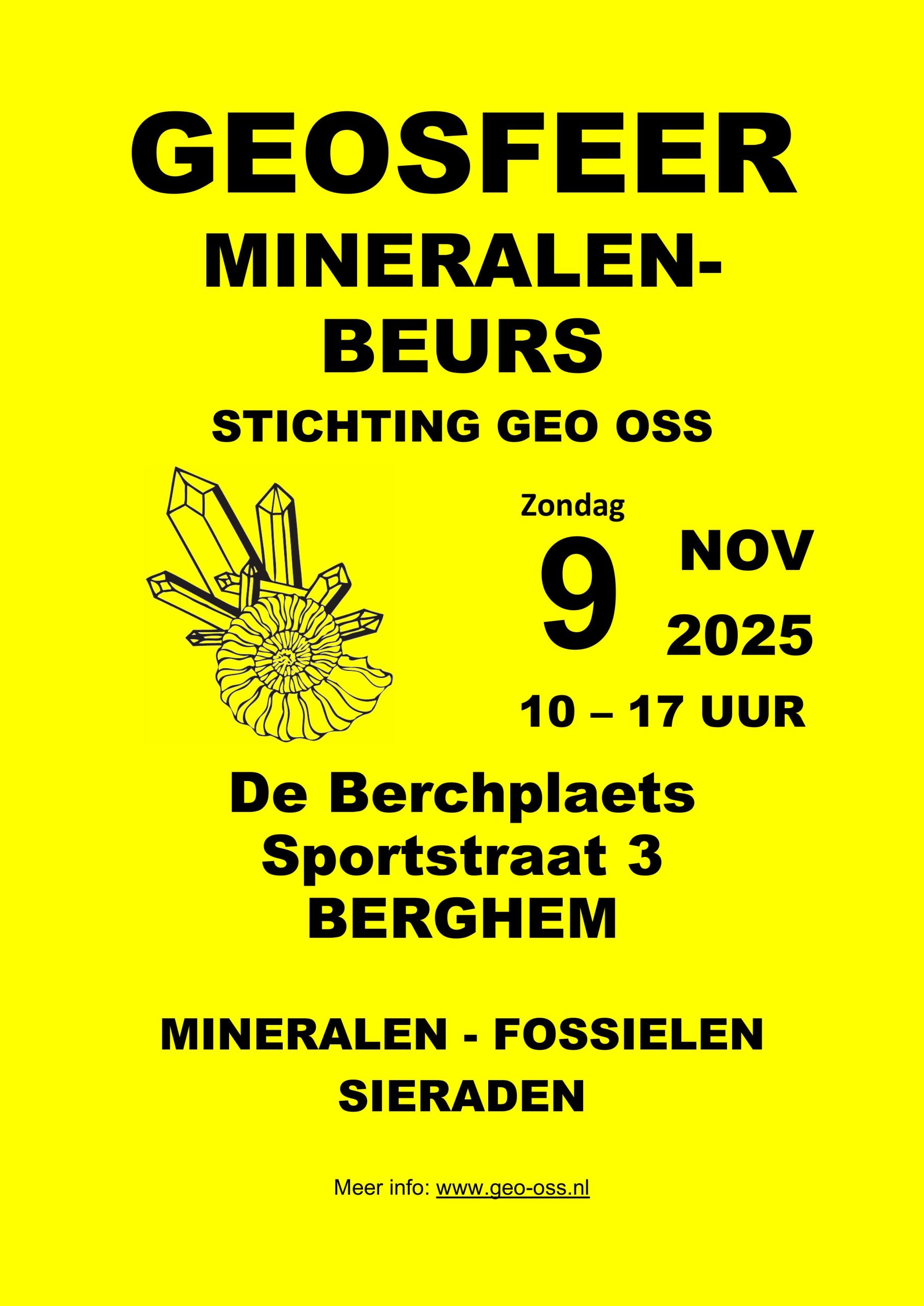 GeoSfeer – ‘fossielen, mineralen en spannende verhalen’