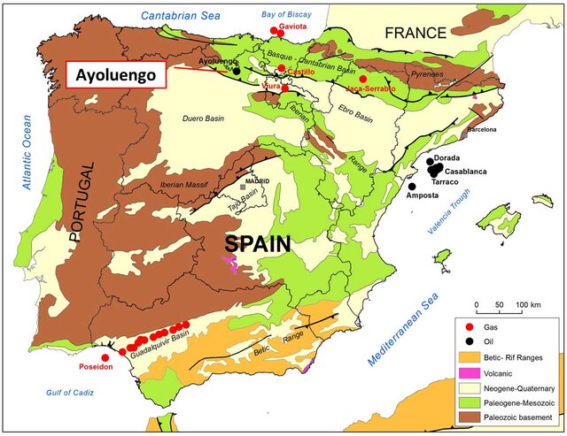 Geologie der Vuelta