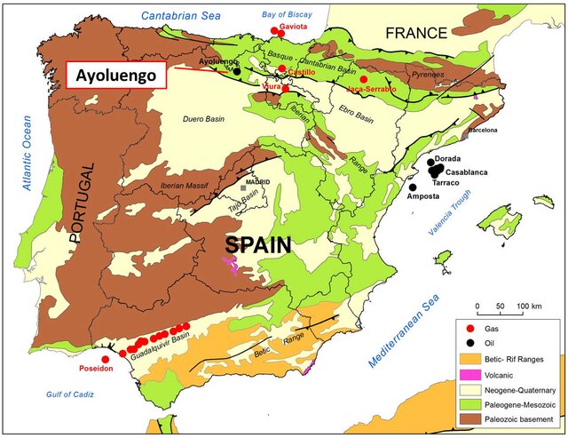 geologien til Vueltaen