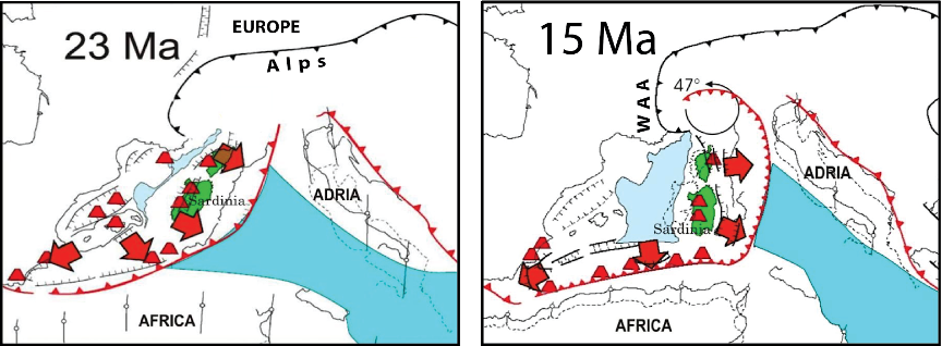 korte geschiedenis van oroclinale buiging