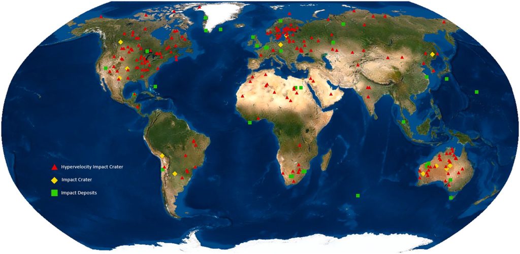 Un misterioso cráter de meteorito