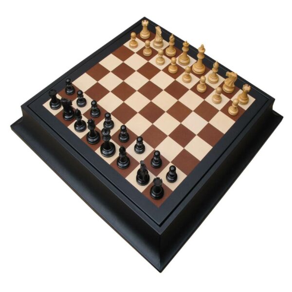 Luxury Chest | Custom Chess set | Bespoke Chess set | Leather Chess Set