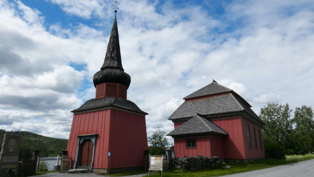 Gamla kyrkan i Stugun. Foto: Katarina Söderlund.