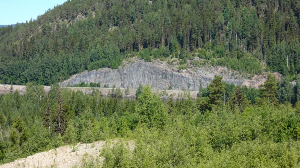 Utsikt över Prästberget från Kånkback. Foto: Katarina Söderlund. 