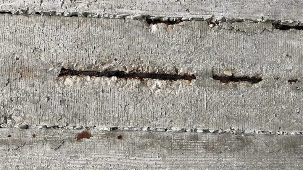 chemische corrosie van betonnen constructie