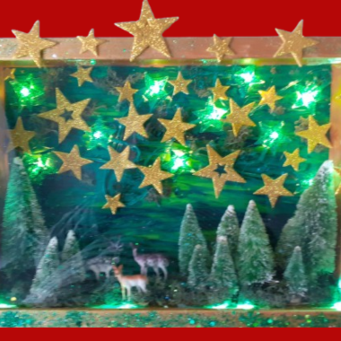 Außergewöhnliches Geschenk Handmade - Beleuchtet - 3D Rahmen