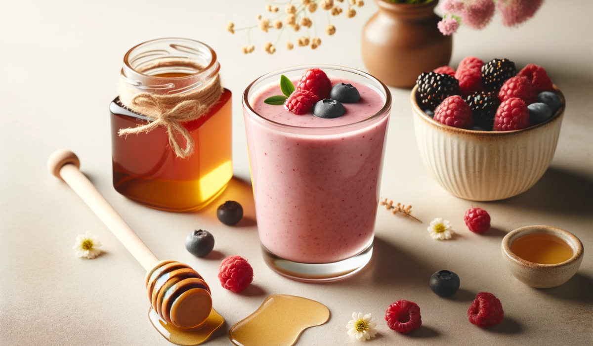 Smoothie mit Manuka Honig