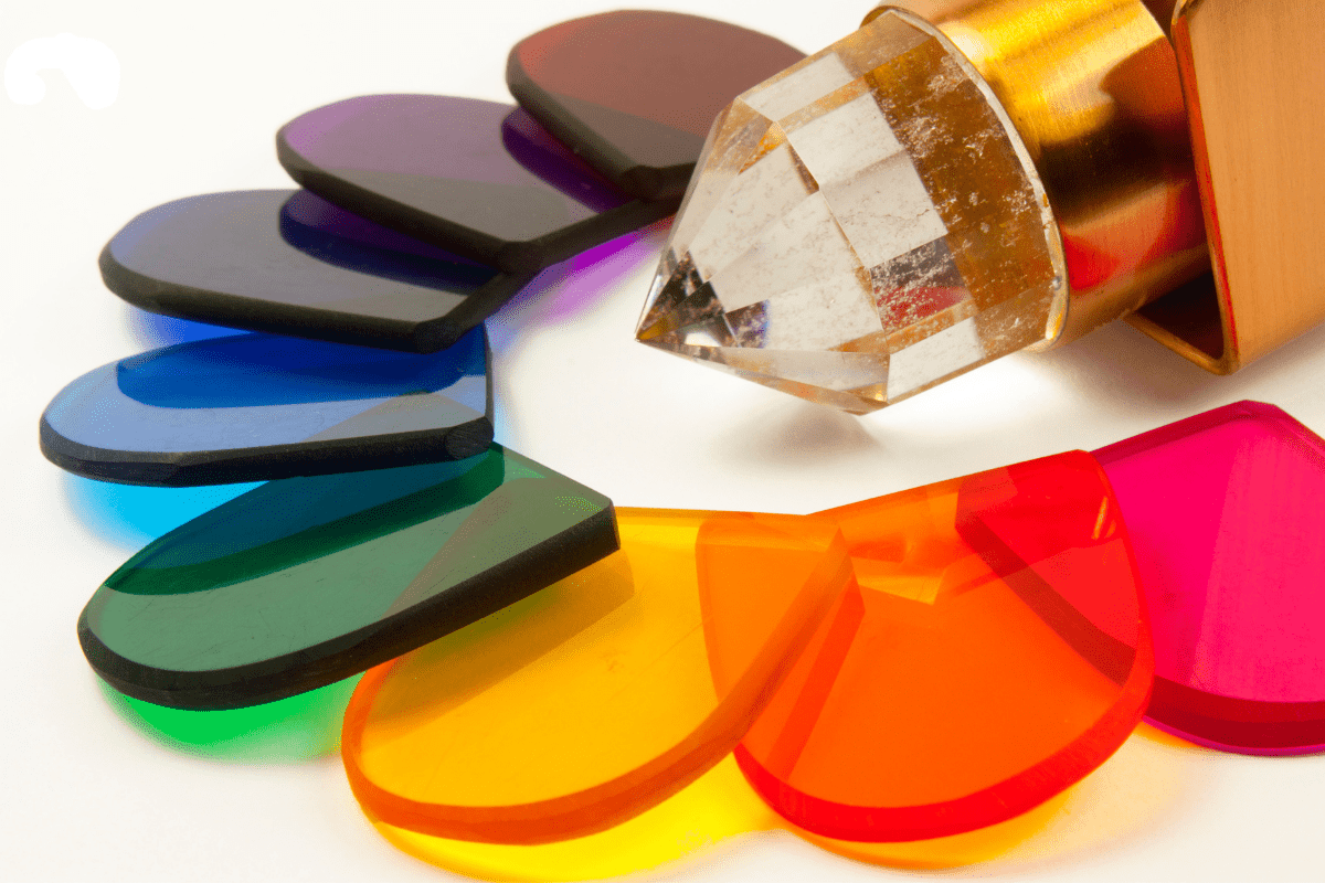 Chromotherapie Stift mit unterschiedlichen Farben