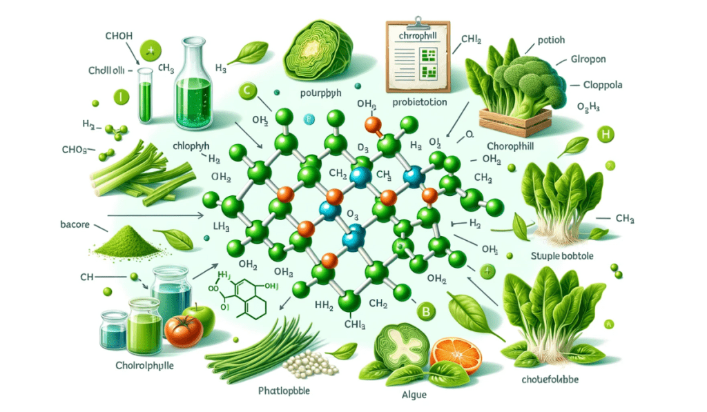 Bilder von Lebensmitteln mit viel Chlorophyll
