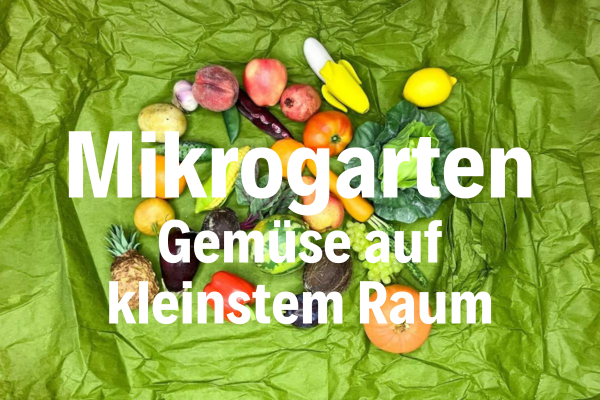 Mikrogarten - Gemüse auf kleinstem Raum