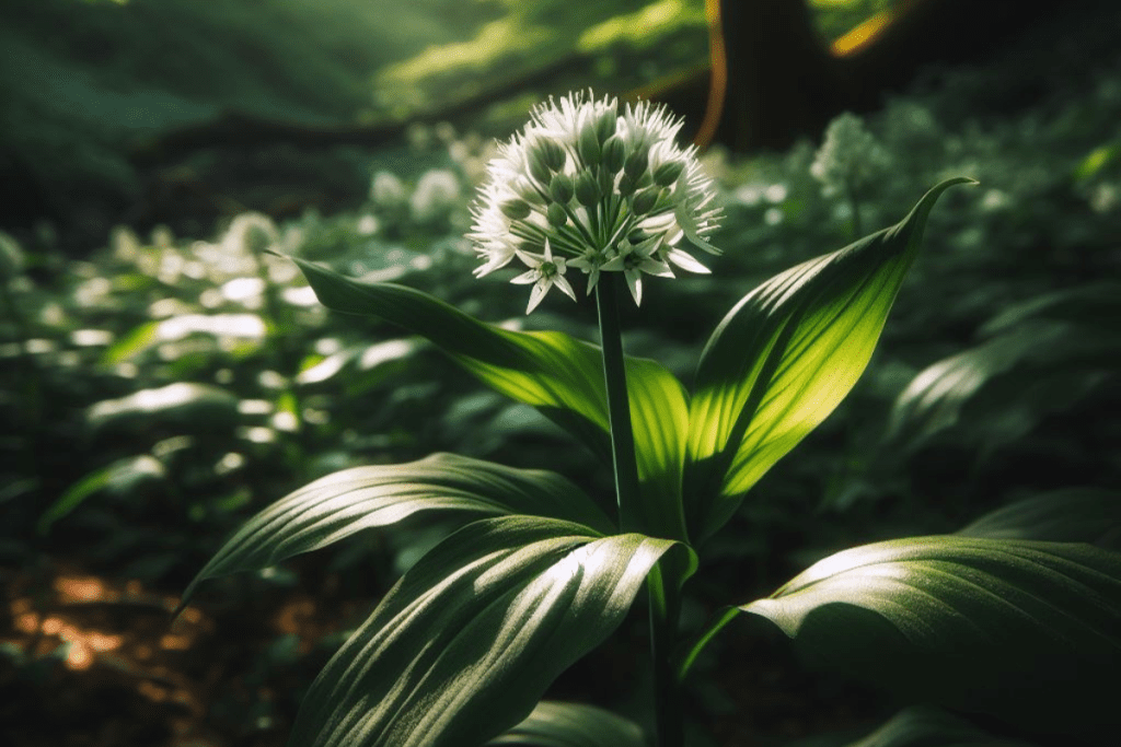 Bärlauch in der Natur