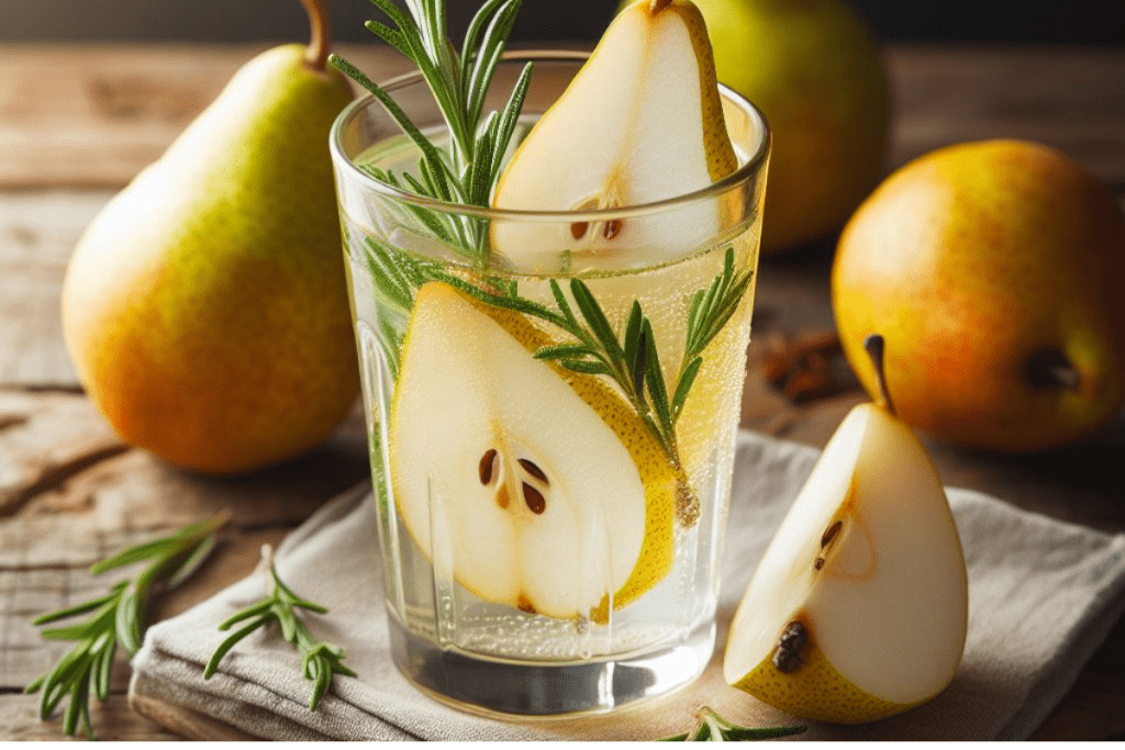 Birne und Rosmarin-Limonade aus der Provence