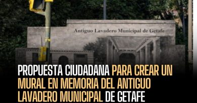 Propuesta ciudadana para crear un mural en memoria del antiguo lavadero municipal de Getafe